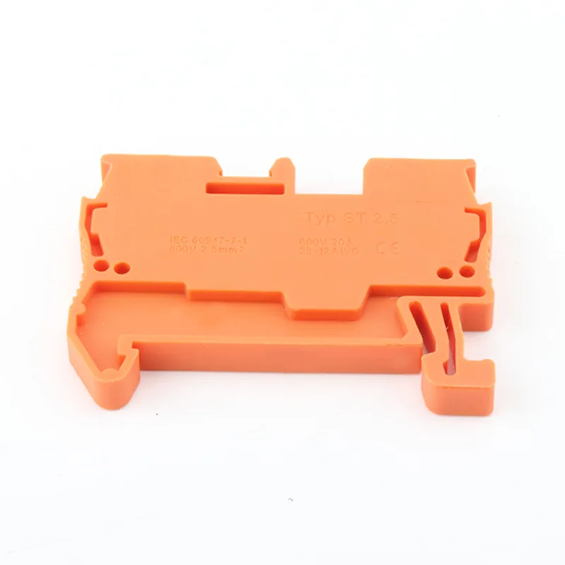 Morsettiera a molla su guida Din ST 2.5