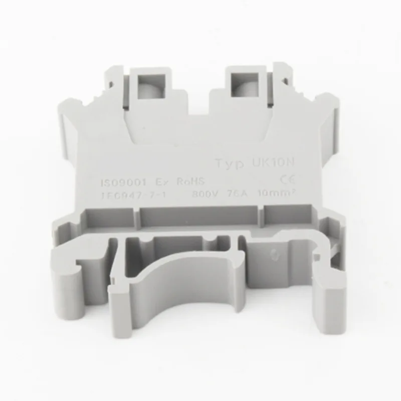 Morsettiera per guida Din UK 10N